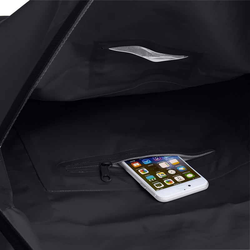 Skog Ã… Kust Duffelsak Heavy Duty Waterproof Duffel - Gear Bag for Sports, Travel, & More - 40L Black - Image 5